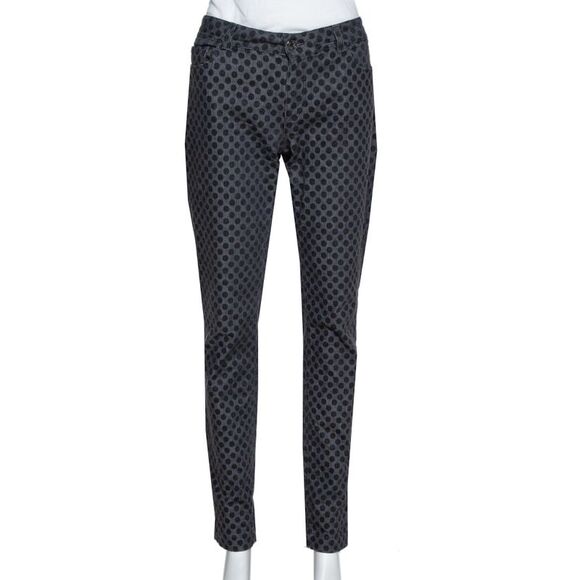 Dolce & Gabbana Grey Polka Dot Denim Skinny Jeans Xs,All Products : American Fashion Style Bags On Sale